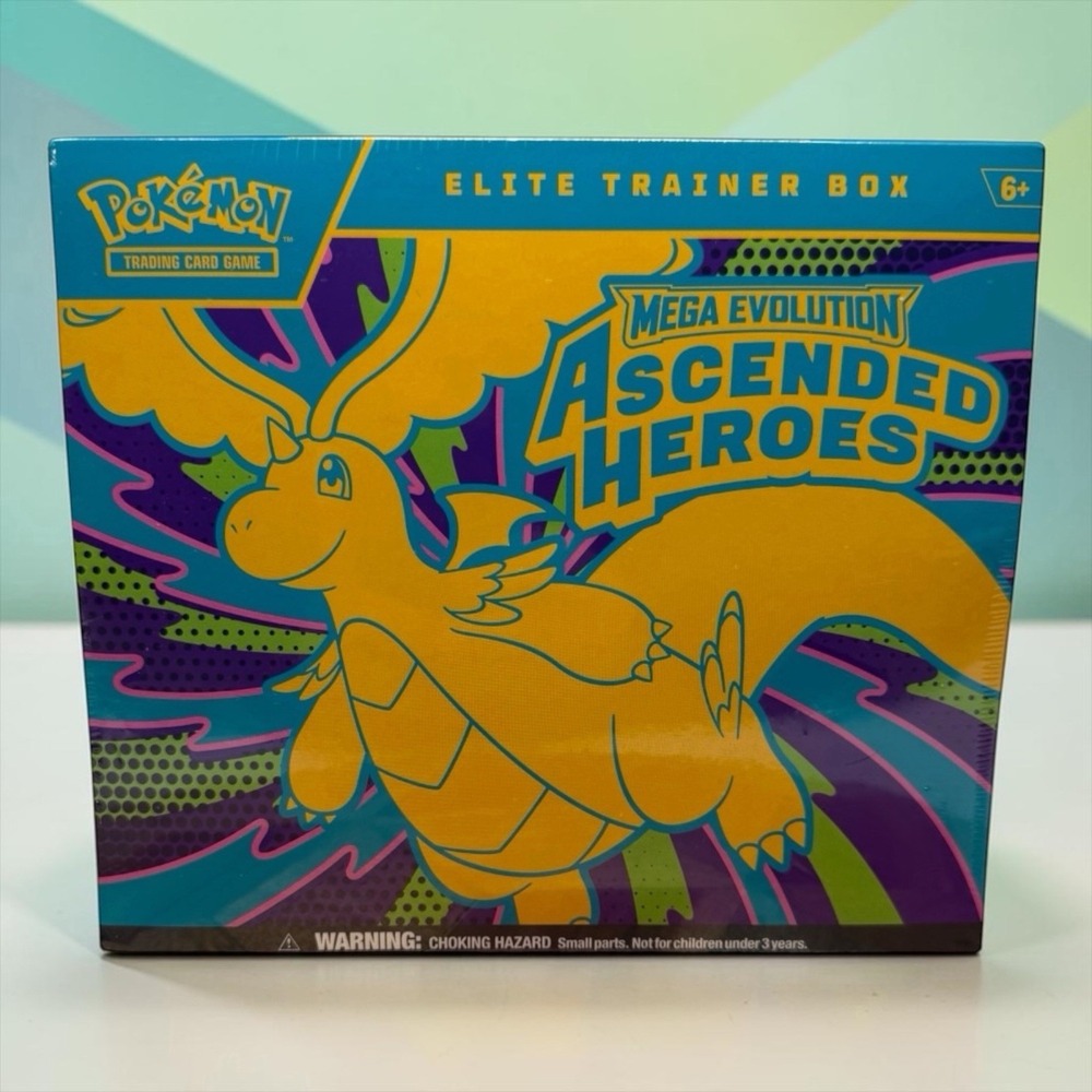 Pokemon TCG Ascended Heroes Etb Sealed Brand New Elite Trainer Box
